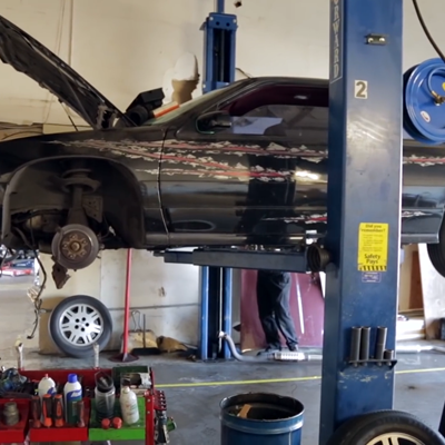 Curts Auto Repair Car Lift