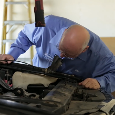 Curts Auto Repair Under Hood