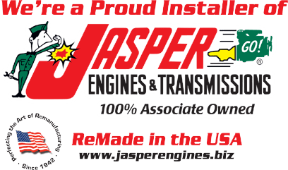 Proud Installer of Jasper Transmissions Proud Installer of Jasper Transmissions